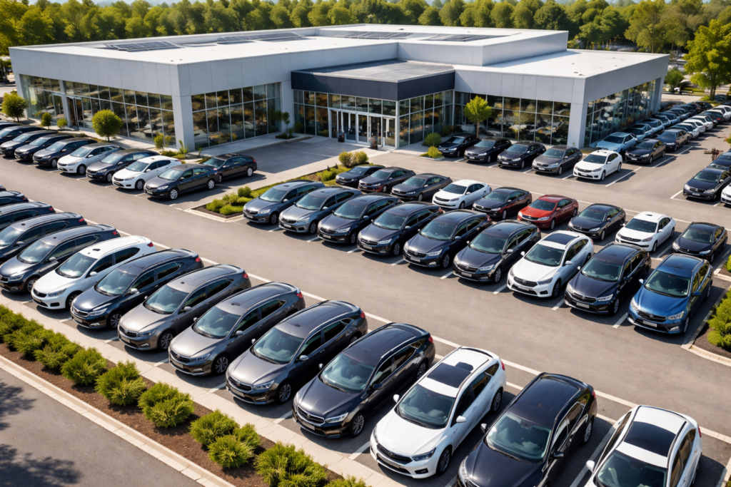 Concesionario-de-coches-moderno-desde-arriba