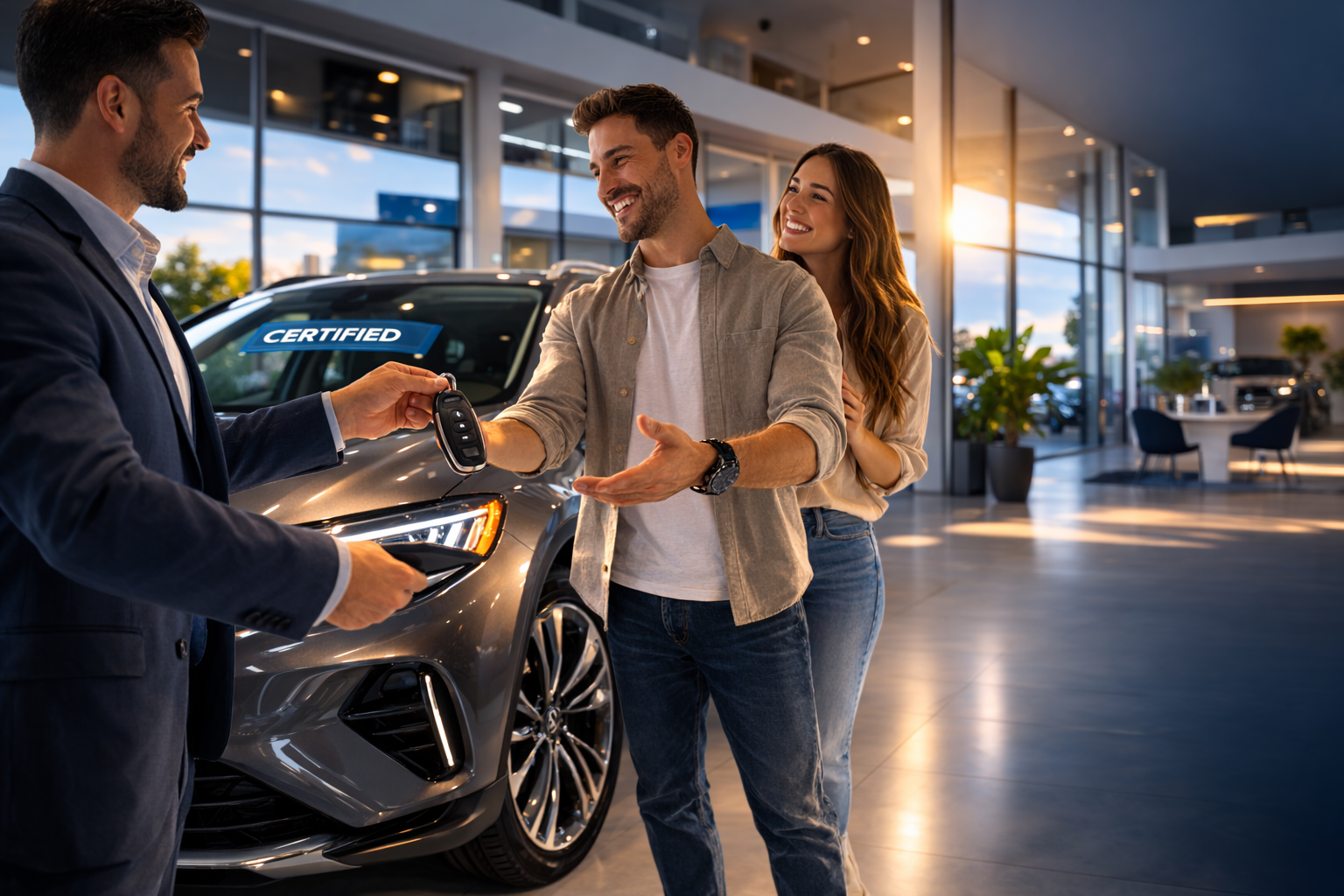 Entrega-de-llaves-al-cliente-satisfecho en turin